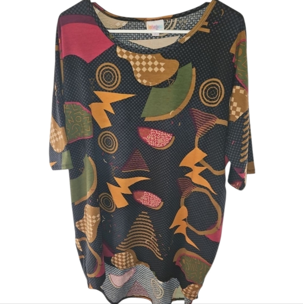LuLaRoe vintage 80s 90s retro Shirt Large